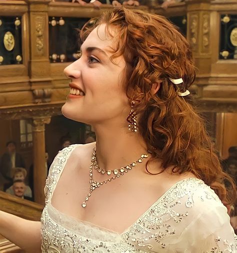 Rose Dewitt Bukater, Roman Hair, Titanic 2, Dyed Hair Inspiration, Auburn Hair, Rose Hair, Princess Aesthetic, Kate Winslet, Dream Hair