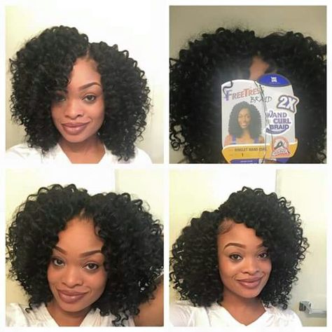 Wand curl crochet bob | Curly crochet hair styles, Crochet hair styles freetress, Hair styles Crochet Hair Styles Freetress, Crochet Bob, Crochet Braids Freetress, Bob Braids Hairstyles, Curly Crochet Hair Styles, Crochet Braid Styles, Crochet Braid, Crochet Braids Hairstyles, Crochet Hair