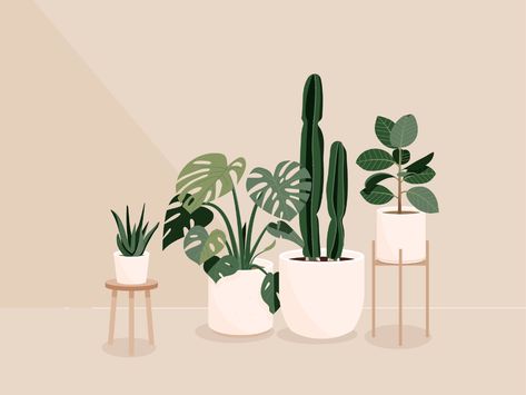 Plants Plant Background, Ipad Background, Desktop Wallpaper Art, Cute Desktop Wallpaper, Plant Wallpaper, Plant Aesthetic, Macbook Wallpaper, Pretty Plants, Plant Illustration