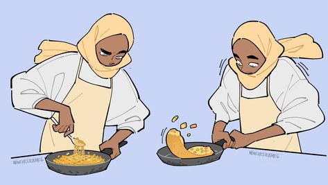 winchestermeg🌟 on Twitter: "cooking compilation just because.… " Pose Reference Cooking, Cooking Pose Reference Drawing, Cooking Poses Drawing, Cooking Drawing Reference, Cooking Animation, Behind Reference, Hijabi Art, Cooking Drawing, Cooking Illustration