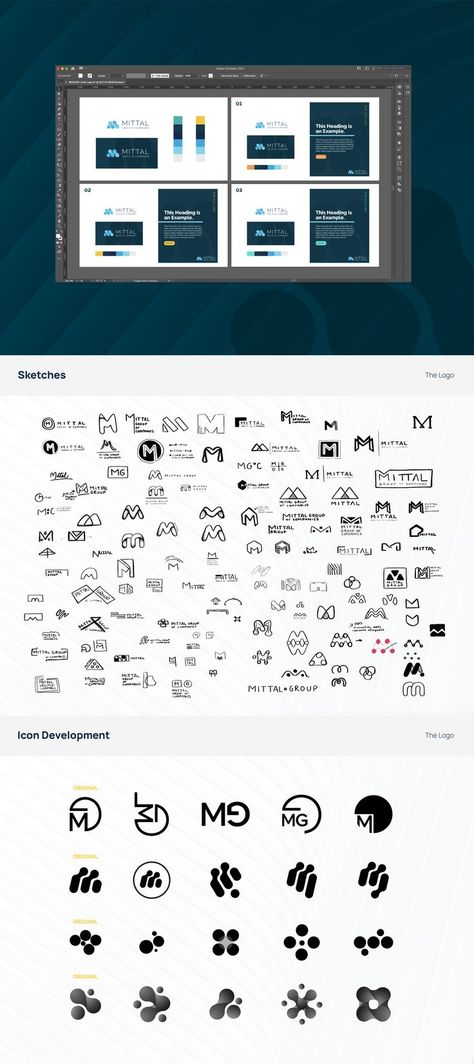 The branding process started out back in February with some initial research, moodboards and project directions. Working with the client every step of the way really helped keep the process moving smoothly. We consulted with our client at every major milestone of the project, like after the research/direction decision stage, the logo iteration stage, icon development stage, and color pairing stage, just to name a few. Branding Process, Logo Design Process, Color Pairing, Group Of Companies, The Client, Out Back, Design Process, The Process, Mood Boards