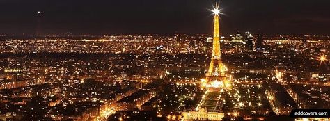 Paris Paris Night Aesthetic, Paris Aesthetic Night, Pics For Fb, Vintage Film Photography, Twitter Aesthetic, Fb Timeline Cover, Aesthetic Layout, Profile Cover, Eiffel Tower At Night