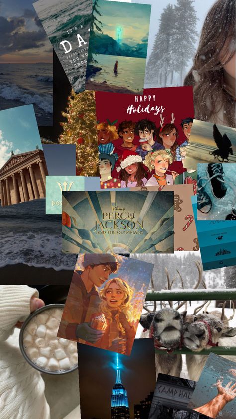 Percy Jackson Christmas wallpaper Percy Jackson Background, Pjo Christmas, Percy Jackson Christmas, Percy Jackson Wallpaper, Background S, Cute Wallpapers For Ipad, Holiday Wallpapers, Percy Jackson Memes, Ipad Wallpapers