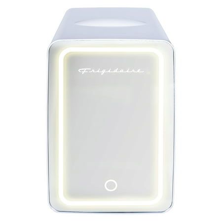 Frigidaire 6.5l, 9 Can Mini Lighted Beauty Mirror Fridge, Cools Up to 20, 110V, White, EPMIS170 Mini Fridge With Mirror, Skin Care Mini Fridge, Preppy Mini Fridge, Mini Fridge Aesthetic, Frigidaire Mini Fridge, White Mini Fridge, Mirror Fridge, Mini Fridge In Bedroom, Fridge Cooler