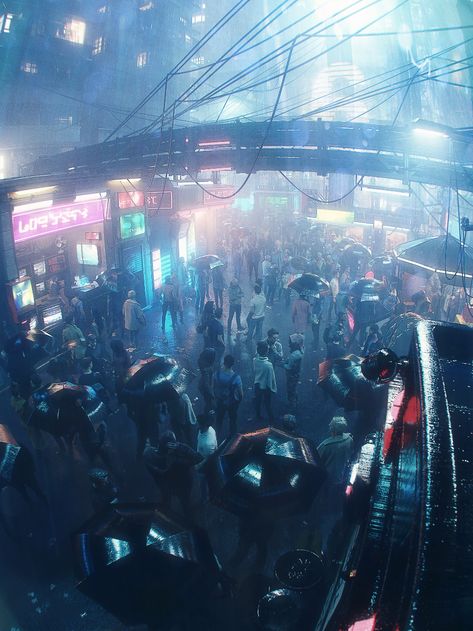 Cyberpunk Market, Cyberpunk World, Cyberpunk Outfit, Dystopian Society, Urban Ninja, Cyberpunk Aesthetic, Cyberpunk City, Science Fiction Novels, Arte Cyberpunk