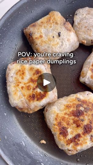 Christian Petracca, Veggie Dumplings, Crispy Rice Paper, Rice Paper Dumplings, Rice Paper Wraps, Rice Paper Wrappers, Pork Dumplings, Pork And Cabbage, Pork Dumpling