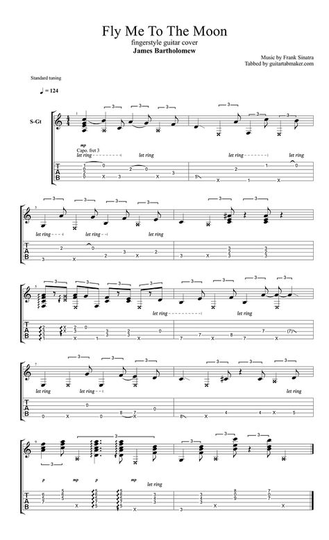 Guitar Melodies, Guitar Fingerpicking, Guitar Tabs Acoustic, Easy Guitar Tabs, Guitar Tabs Songs, Bass Guitar Lessons, Guitar Room, Guitar Chords For Songs, Guitar Cover