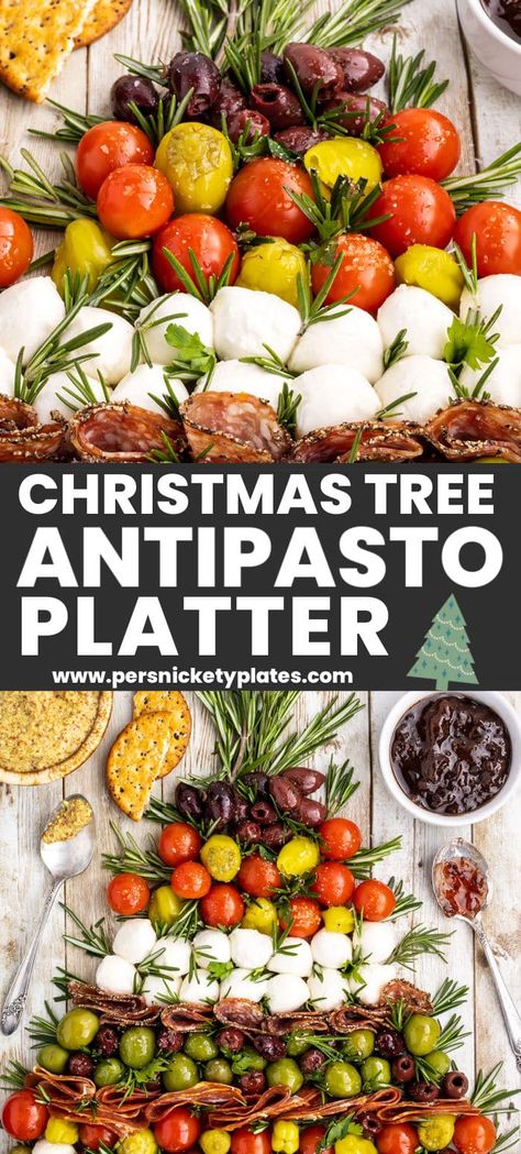 This fun and festive Christmas Tree Antipasto Platter only takes 20 minutes to put together and will look so pretty on your holiday table! Antipasto Christmas Tree, Tree Antipasto, Christmas Antipasto Platter, Christmas Antipasto, Easy Christmas Tree, Types Of Tomatoes, Antipasto Platter, Finger Foods Easy, Party Appetizers Easy