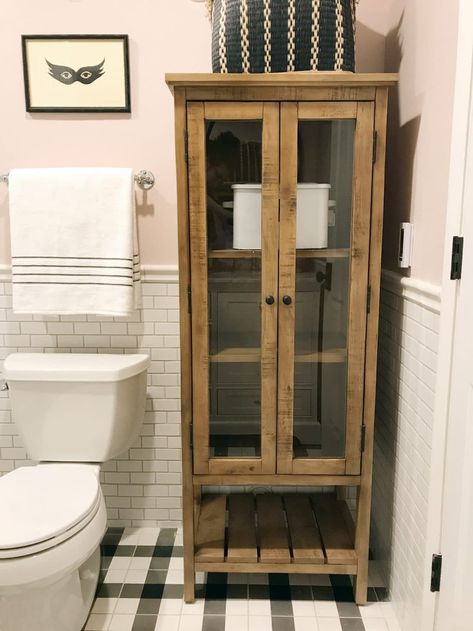 Our Favorite Freestanding Bathroom Linen Cabinets - Chris Loves Julia Bathroom Cabinets Diy, Linen Cabinets, Diy Bathroom Storage, Bathroom Linen Cabinet, Linen Cabinet, Room Shelves, Unique Bathroom, Cabinet Storage, Bathroom Storage Cabinet