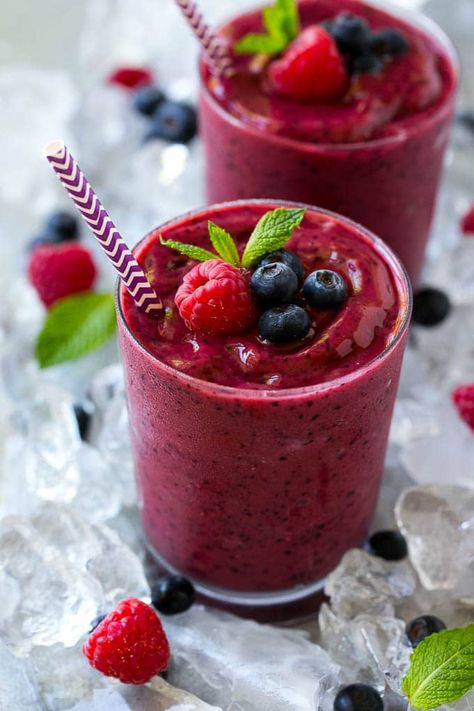 Smoothie Dinner, Frozen Fruit Smoothie, Smoothie Recipes With Yogurt, Healthy Bowl, Mini Hamburgers, Diet Smoothie Recipes, Smoothie Diet Plans, Diet Vegetarian, Fruit Smoothie Recipes