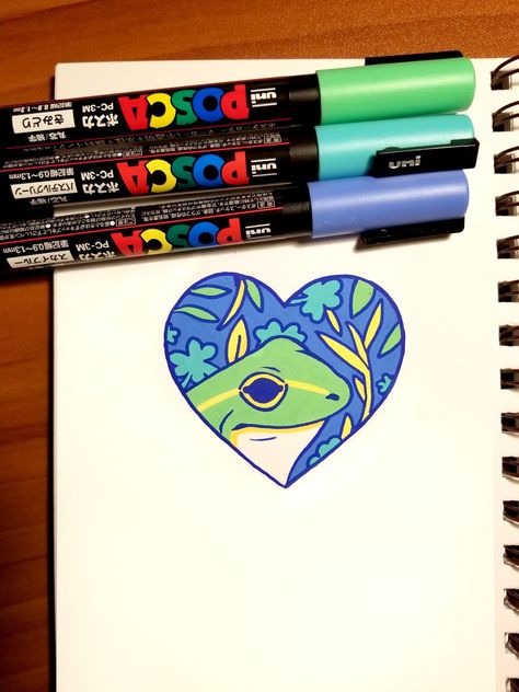 Posca Easy Art, Simple Paint Marker Art, Simple Posca Pen Art, Posco Painting Ideas, Simple Posca Art, Paint Marker Ideas, Posca Pens Art Drawings, Posca Pens Art Ideas Simple, Posca Paint Pens Art