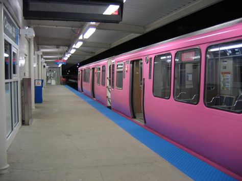 train Pink Train, The Color Pink, I Believe In Pink, Pink Life, Pink Power, Pink Car, Tickled Pink, Everything Pink, Happy Colors