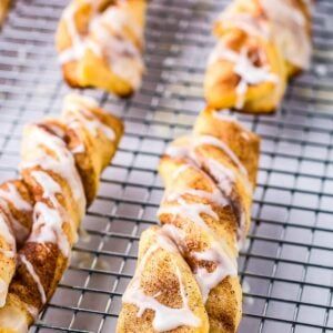 Cinnamon Twists - Julie's Eats & Treats ® Cinnamon Twist, Store Bought Pizza Dough, Pizza Crust Dough, Einkorn Recipes, Cinnamon Twists, Breakfast Sweets, Dessert Pizza, Snack Treat, Easy Cinnamon