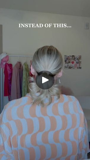 4K views · 21 reactions | Ponytail hack for fine hair!! This is the easiest way to add volume to your ponytail! #shorthairstyles #finehairstyles #easyhairstyles #hairhack #hairtutorial easy hairstyles for short and fine hair | Alyssarayelee | Alyssarayelee · Original audio Ponytail For Fine Straight Hair, Volume Ponytail Fine Hair, Ponytail Hacks For Fine Hair, Voluminous Ponytail Hack, Viral Ponytail Hack, Fine Flat Hair, Chic Ponytail, Flat Hair, Hair Shades