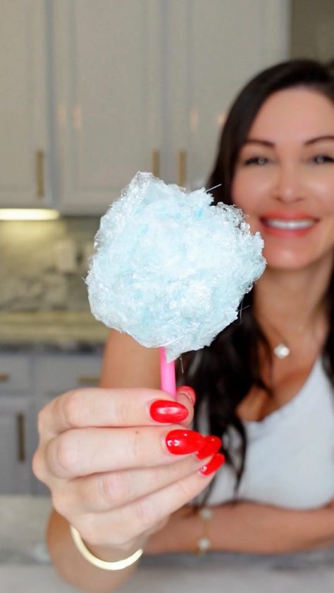 Genevieve LaMonaca (@chefgenevieve) • Instagram photos and videos How To Make Cotton Candy, Diy Cotton Candy Sugar, Cotton Candy Birthday Party, Fun Summer Recipes, Cotton Candy Recipe, Jolly Rancher Flavors, Homemade Cotton Candy, Homemade Lollipops, Cotton Candy Cakes