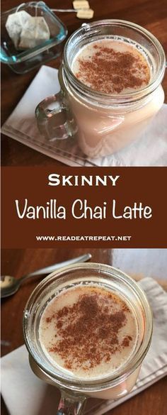 Vanilla Chai Tea Latte Recipe, Easy Chai Latte Recipe, Vanilla Chai Latte Recipe, Chai Smoothie Recipes, Homemade Lattes, Vanilla Chai Latte, Chai Smoothie, Chai Tea Latte Recipe, Vanilla Chai Tea