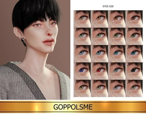 GPME-GOLD Eyes G28 | GoppolsMe on Patreon Sims 4 Cc Poyopoyo Eyes, Goppolsme Sims 4, Gopollsme Eyes, Goppolsme Eyes, Sims 4 Cc Heterochromia Eyes Patreon, Sims 4 Pralinesims Eyes, Sims 4 Goppols Me Eyes, Sims4 Eyes, Sims Finds