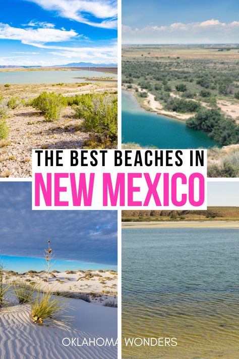 Looking for the best beaches in New Mexico? Here are my favorite New Mexico beaches, from reservoirs to beautiful lakes. where to swim in New Mexico | places to visit in New Mexico | things to do in New Mexico | New Mexico lakes | New Mexico parks | Kansas state parks | beaches in Kansas | beaches near New Mexico | New Mexico swimming | New Mexico swimming holes | New Mexico travel swimming holes | places to swim in New Mexico | things to do in New Mexico with kids | sandy beaches in New Mexico New Mexico Travel, Mexico With Kids, Mexico Beaches, Beach Weekend, Mexico Beach, Central America Travel, Usa Travel Guide, Us Travel Destinations, Trip Planner