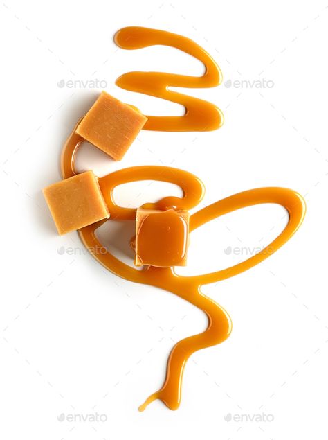 composition of caramel candies by magone. composition of caramel candies isolated on white background, top view #Sponsored #candies, #magone, #composition, #caramel Caramel Food Photography, Caramel Background, Caramel Drizzle, Candy Photography, Social Media Photography, Caramel Latte, Caramel Candy, Salted Caramel, Color Textures