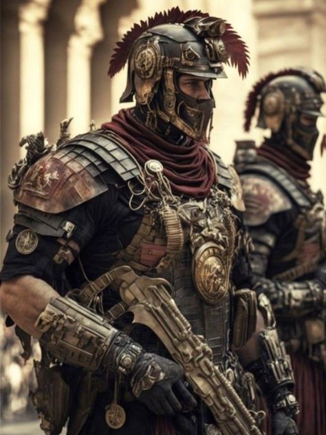 Modern Roman Soldier, Futuristic Roman Soldier, Fantasy Soldier, Hdr Wallpaper, Tech Armor, Roman Armor, Tactical Armor, Warrior Concept Art, Roman Soldier