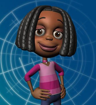 Cindy's best friend, Liberty "Libby" Folfax. Libby Folfax, Braids Cartoon, Jimmy Neutron, Braids, Black, Plaits