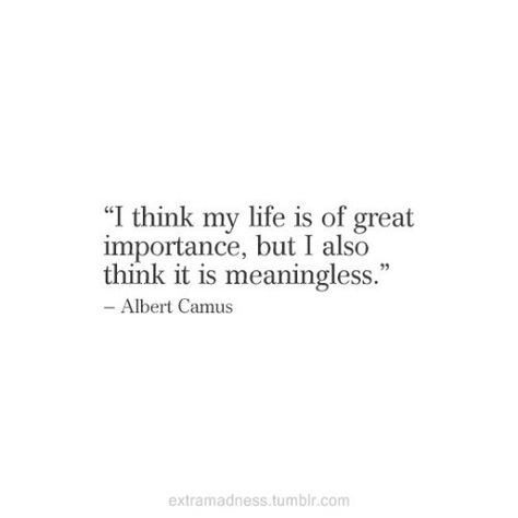 Yep Philosophical Quotes About Life, Classic Literature Quotes, Camus Quotes, Powerful Inspirational Quotes, Reflection Quotes, Self Inspirational Quotes, Senior Quotes, Philosophical Quotes, Thinking Quotes