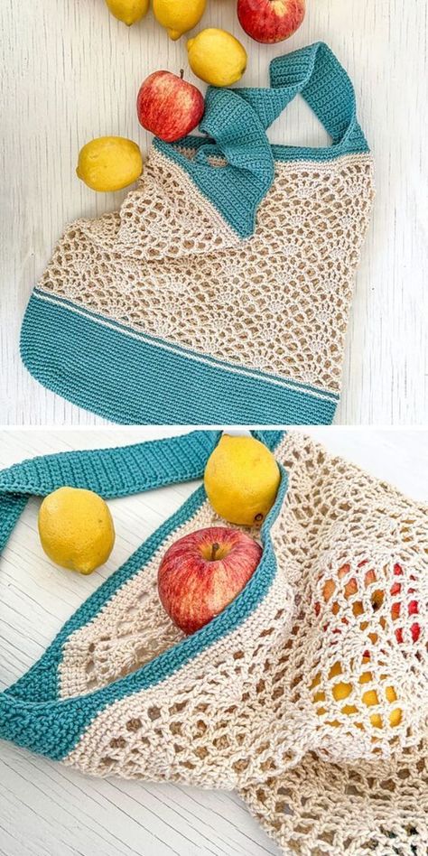 Tote Crochet, Crochet Market, Crochet Bag Pattern Free, Bag Pattern Free, Creative Crochet, Crochet Market Bag, Crochet Vintage, Crochet Handbags Patterns, Crochet Bags Purses