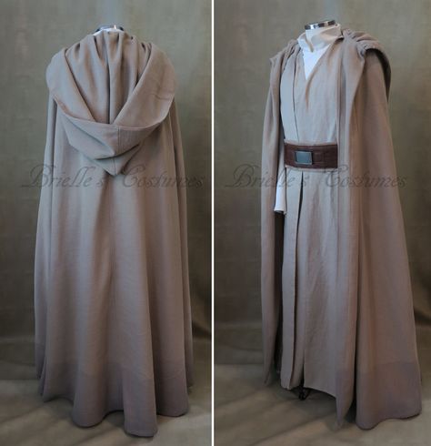 Medieval Jedi, Jedi Wedding, Jedi Costume Diy, Jedi Cloak, Luke Skywalker Costume, Luke Skywalker Cosplay, Jedi Robes, Sith Costume, Jedi Outfit