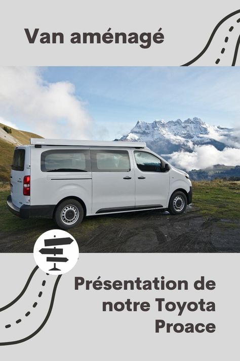 Présentation de notre van aménagé: un toyota proace 4x4 Converted Van, Converted Vans, Roof Tent, Solar Installation, Electrical Installation, Camper Van, Van Life, Recreational Vehicles, Solar Panels