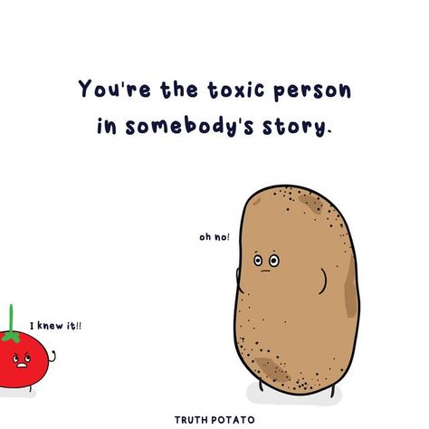 Truth Potato on Instagram: "And you may not even know! 😗 #truthpotato #BitterTruth #HardTruth" Truth Potato, Potato Quotes, Hard Truth, Bitter, Potato, Quotes, On Instagram, Quick Saves, Instagram