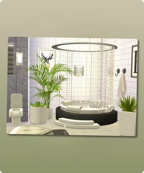 Sims 4 Bathroom CC: Modern Bathroom CC Needed Sims 4 Modern Bathroom Cc, Sims 4 Cc Bathroom Furniture Ideas, The Sims 4 Bathroom Cc, Sims4 Cc Furniture Bathroom, Sims 4 Cc Furniture Bathroom, Sims 4 Shower Cc, Sims 4 Bathroom Cc, Sims 4 Bathroom, Big Tub