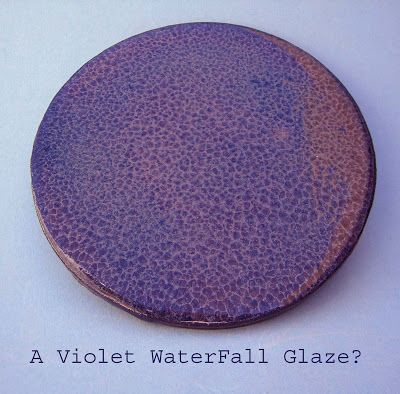 Purple Glaze Recipe, Red Glaze Recipe, Purple Waterfall, Ceramics Glaze, Clay Techniques, Pottery Glaze, Ceramic Glazes, Ceramic Glaze Recipes, Red Glaze