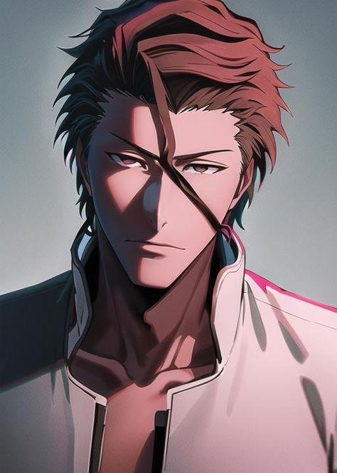 Captain Aizen, Izuku Katsuki, Ichigo Kurosaki Wallpaper, Aizen Sousuke, Bleach Drawing, Aizen Sosuke, Dc Comics Heroes, Dreamy Artwork, Dragon Ball Super Artwork