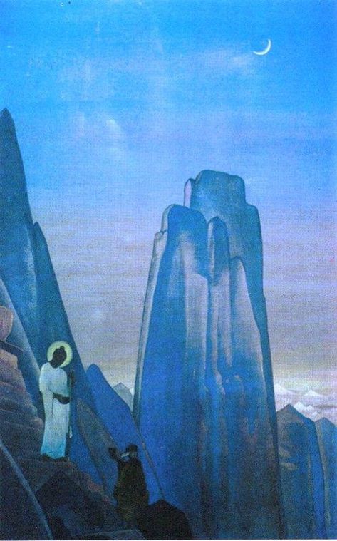 Nicholas Roerich. Buddha the Giver. Nikolai Roerich, Nicholas Roerich, Buddha Art Painting, The Giver, Visual Inspiration, Buddha Art, 2d Art, Sacred Art, Online Painting