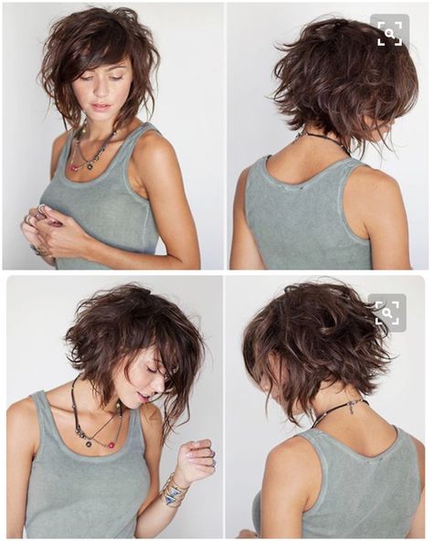 Messy Bob Haircut, Messy Bob Hairstyles, Layered Bob Haircuts, Layered Bob Hairstyles, Bag Essentials, Penteado Cabelo Curto, Great Hair, Hair Dos, Bobs Haircuts