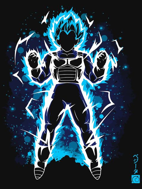 "Vegeta Super Saiyan God" T-shirt by Sangnamlayvo | Redbubble Prince Poster, Saiyan Prince, 2000 Wallpaper, Prince Vegeta, Nike Wallpapers, Goku Y Vegeta, Super Saiyan God, Dragon Ball Super Wallpapers, Dragon Ball Super Artwork