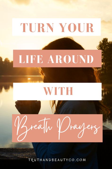 Breath Prayers, Love Wellness, Turn Your Life Around, Calm Your Mind, Meditation Techniques, Mental Strength, Bible Prayers, Find Peace, Positive Self Affirmations