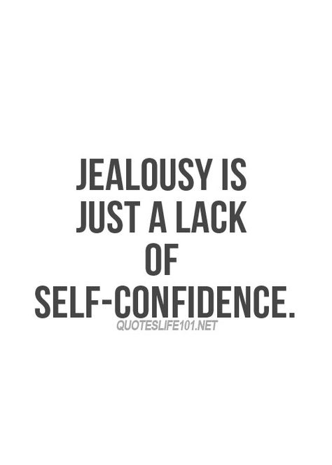 10 Inspirational Quotes Of The Day (305) Lack Of Self Confidence, Jealousy Quotes, Fina Ord, Motiverende Quotes, Quotes Of The Day, Good Life Quotes, Quotable Quotes, A Quote, True Words