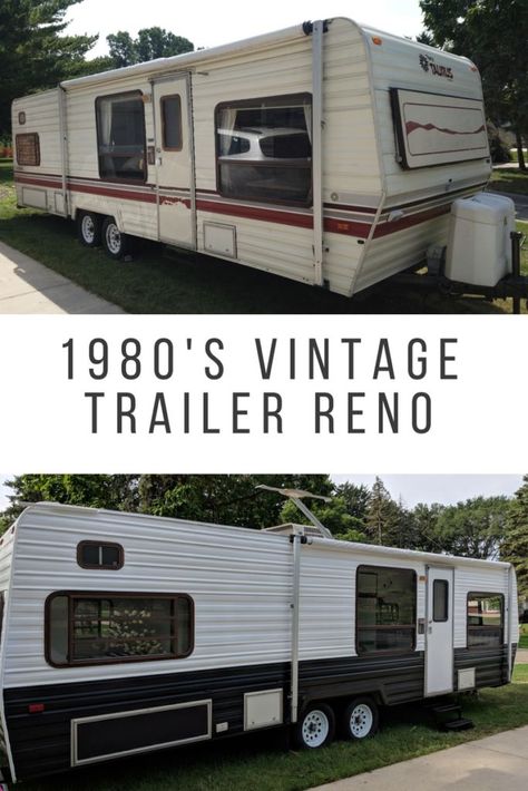 Modern Camper, Camper Vintage, Camper Diy, Glamper Camper, Camper Reno, Camper Trailer Remodel, Vintage Camper Remodel, Wallpaper Luxury, Diy Camper Remodel