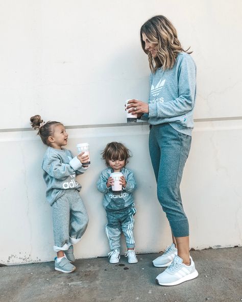 Shop adidas Originals Trefoil Oversized … and other curated products on LTK, the easiest way to shop everything from your favorite creators. Becky Hillyard, Mom Daughter Outfits, Mommy Daughter Outfits, Cella Jane, Moms Goals, Mommy Daughter, Mama Style, Mommy And Me Outfits, Adidas Fashion