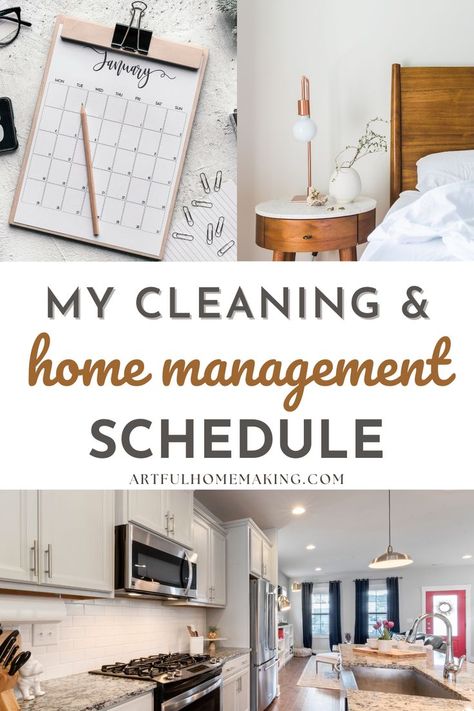 This cleaning schedule for a mom with kids (I'm a homeschool mom with kids home all day) includes daily, weekly, monthly, and annual cleaning chores. Mom With Kids, Chore Schedule, Daily Cleaning Schedule, Monthly Cleaning Schedule, Mom Time Management, Clean House Schedule, Mom Schedule, House Chores, Weekly Cleaning Schedule