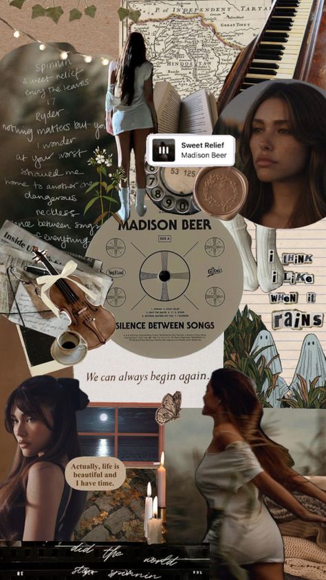 Silence Between Songs #madisonbeer #silencebetweensongs Madison Beer Songs, Silence Between Songs, Madison Bear, Beer Wallpaper, Queen Of Everything, Cute Backgrounds For Phones, Magic Aesthetic, School Motivation, Brown Aesthetic