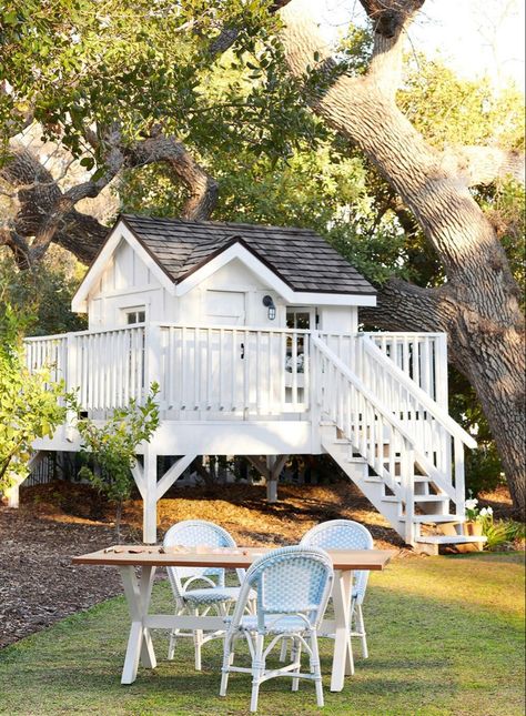 Outdoor Play Area, Playhouse Outdoor, Backyard Play, Kids Play Area, Serena & Lily, Backyard Fun, Play House, Picnic Area, Outdoor Kids