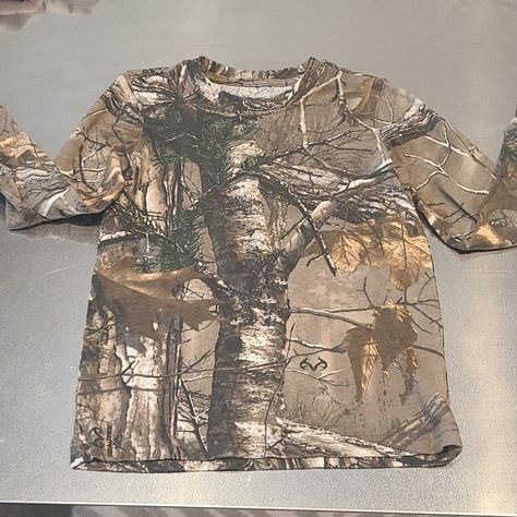 Brand New Never Worn Long Sleeve Camo Shirt, Corset Top Outfit, Country Clothes, Ethel Cain, Camo Shirt, Fall Fit, Camo Shirts, Fits Clothes, Outdoor Shirt