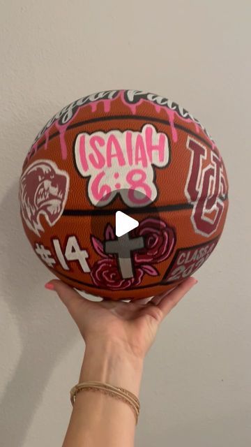 Sound up for real life 

Thank you for supporting us @denisepatten !! 

#ballislife #handpaintedbasketball #basketballpainting #uniongrove | Instagram Painted Basketball Ideas, Painted Basketball, Basketball Painting, Cute Art Projects, Basketball Ideas, Thank You For Support, April 11, For Real, Cute Art