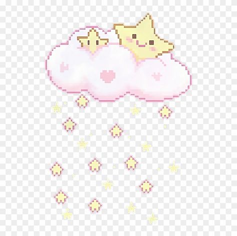 #pixel #star #stars #kawaii #cloud #pink #cute #freetoedit - Cute Kawaii Pixel Art Transparent Clipart Desktop Wallpaper Pastel Pink, Pixel Art Transparent, Desktop Wallpaper Pastel, Kawaii Desktop Wallpaper, Cute Cupcake Drawing, Iphone Background Red, Pixel Star, Kawaii Pixel Art, Kawaii Desktop