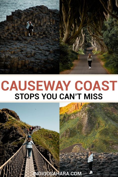 causeway coast Northern Ireland Itinerary, Bangor Northern Ireland, Ireland Places To Visit, Northern Ireland Travel, Trip To Ireland, Ireland Road Trip, Giant's Causeway, Ireland Itinerary, Ireland Photography