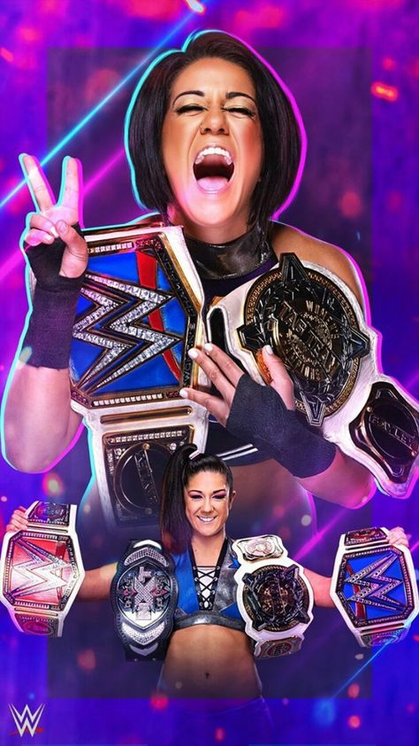 Bayley Wwe Women's Championship, Bailey Wwe, Pamela Rose Martinez, Wwe Bayley, Wwe Art, Bayley Wwe, Japanese Wrestling, Wwe Figures, Wwe Wallpapers