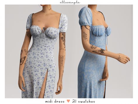 Gegesims Cc, Sims 4 Cc Free People, Sims 4 Cc Download Clothes, Sims 4 Cute Dress Cc, Sims 4 Cottage Clothes, Sims 4 Mods Dress, Sims 44 Cc Clothes, The Sims 4 Mods Dress, Ts4 Cottagecore Cc