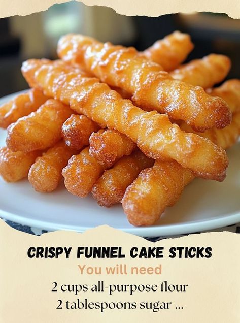 Funnel Cake Bites, Funnel Cake Fries, Fun Dessert, Bake Goods, Bowl Cake, Cake Bites, Homemade Cooking, Slow Cooker Recipes Healthy, Fun Fair